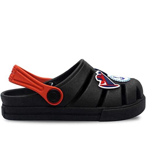 Sandália Babuche Infantil Masculino Chinelo Leve Macio 12.62 (Preto, Infantil, br_footwear_size_syst