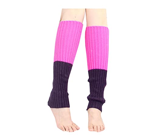 Image of Warm Woolen Socks For Women Solid Leg Covers Socks For Autumn And Winter Knitting