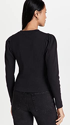 AMO Women's Puff Sleeve Cardigan3