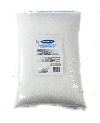 Mouldmaster Paraffin Wax Pellets, 4Kg, Translucent