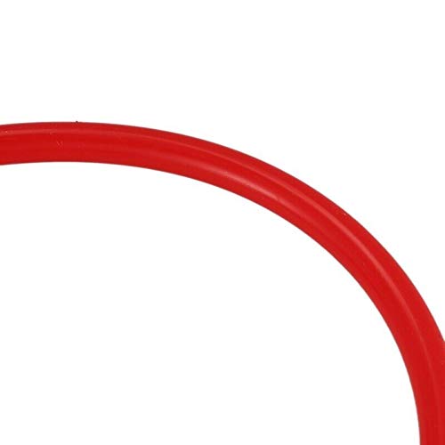 Generic 2 Meter Red Silicone Vacuum Tube Hose 8mm ID 12mm OD for Car