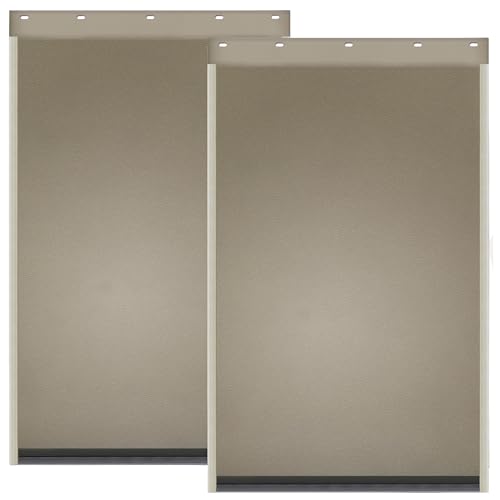 2 Pack PAC11-11039 Pet Door Replacement Flaps for Dog and Cat Doggie Replacement Flap Doors Parts Compatible with Pet Safe Freedom Doggie Doors Large Size 10 1/8 X 16 7/8