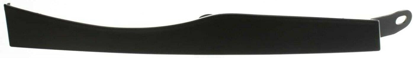 Front Right Passenger Side Bumper to Body Filler Panel Below Headlight Cover Insert Replacement For 2005 2006 2007 2008 2009 2010 2011 Toyota Tacoma Black Paint to Match Textured Plastic TO1089110