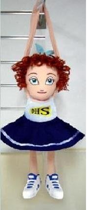 Dangling Dancer Cheerleader Motion Activated