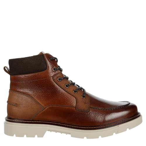 Franco Fortini Ken - Men's Casual Lace-Up Leather Lug Sole Ankle Boots2