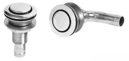 Event carburant 90° Osculati bouchon aérateur de réservoir inox 49 mm yacht