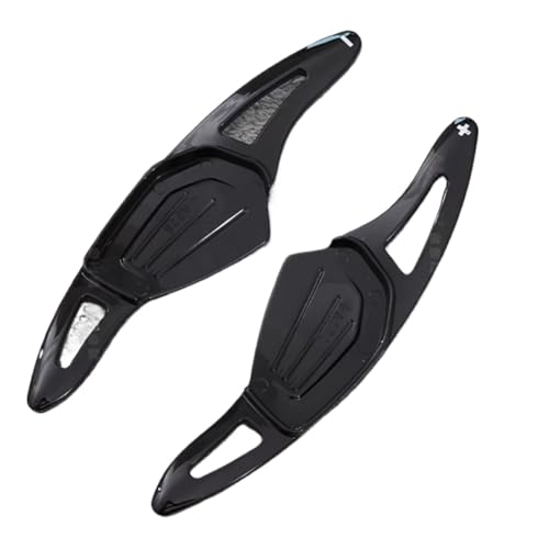 �p�h���V�t�g Compatible With Skoda For ENYAQ For IV For RS �����ԗp�X�e�A�����O�z�C�[���p�h���V�t�^�[�G�N�X�e���V�����p�h���V�t�g�M�A(Black)