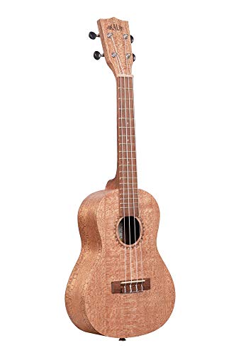 Kala KA-20C – ukulélé Concert Burled Meranti - Les Beatles, Paul McCartney, John Lennon, RIngo Starr, George Harrison Kala KA-20C - ukulélé Concert Burled Meranti