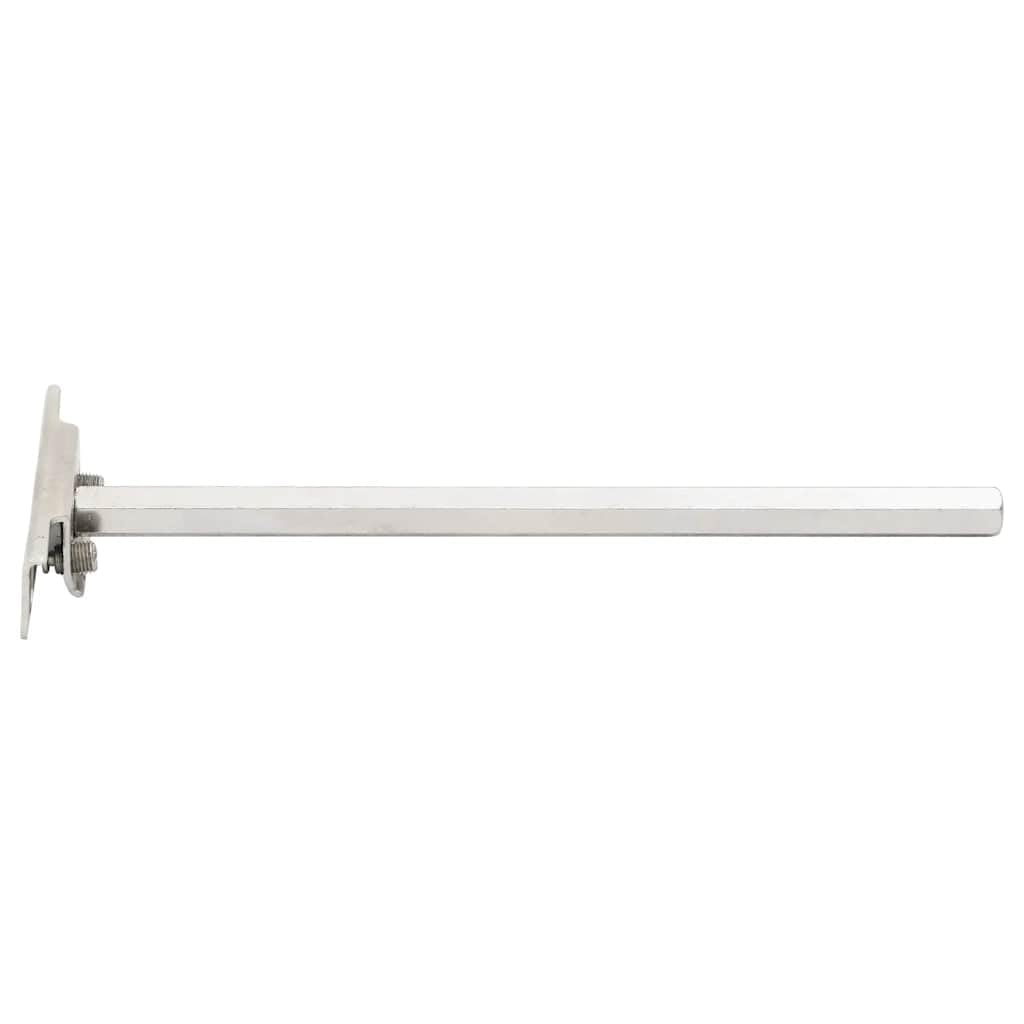 Soporte flotante invisible de acero inoxidable y metal, diámetro de 12 x 200 mm, 12 unidades, capacidad de carga de 30 kg, par de soportes de pared para estantería de madera, montaje y