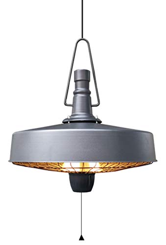 Draussen Elektrisch Heizstrahler,Hängend Wetterfest Heizpilz 2 Einstellbar Leistung Infrarot Terrassenheizer Zum Balkon Innenhof Decke Montiert