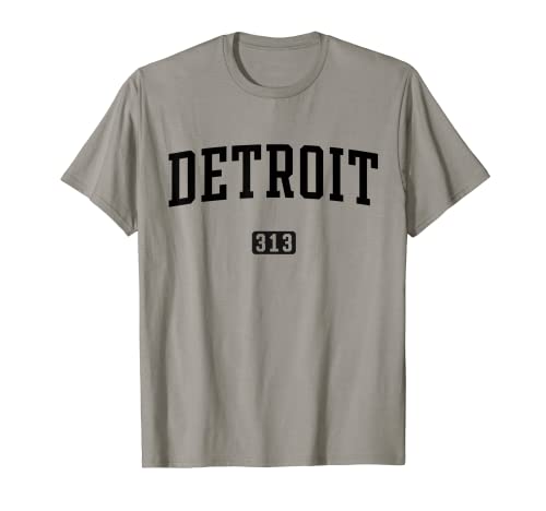 Detroit 313 Clásico Camiseta