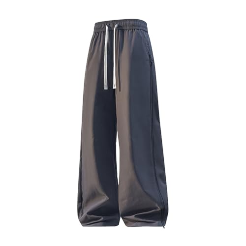 Pantalon de loisirs respirant couleur unie avec empiècements maille