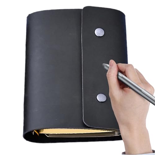 トラベルプランナージャーナル - レザージャーナルライティングノート | レザー綴じデイリーメモ帳 | ポータブル コンパクト 美的メモ帳 卒業 ビジネス 結婚式 仕事 アートカレンダー 旅行日記