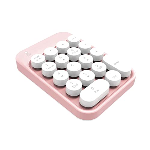 Blocco numerico per laptop e desktop Inserisci dati Tastiera numerica per contabilità finanziaria per tablet notebook PC e altro rosa