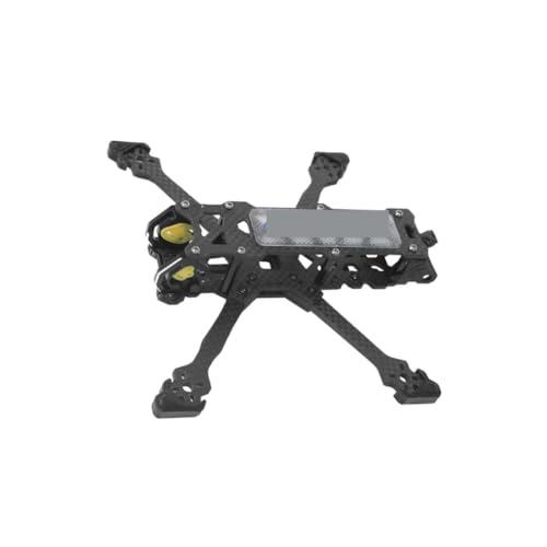 VX3 VX3.5 フリースタイルフレームキット 3/3.5インチ x T700 カーボン対応 O3/O4 PRO HD VTX FPVレーシングドローン用(VX3 3inch Black)