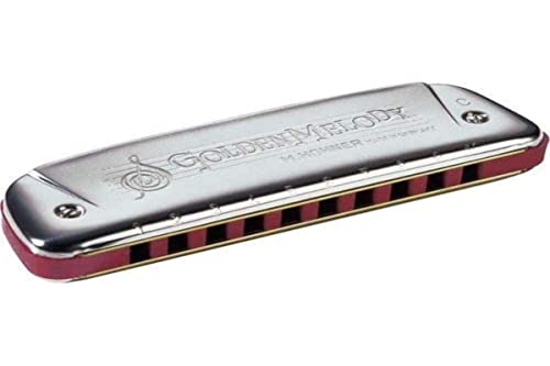 Hohner Golden Melody EBX 542/20 Harmonica - Les Beatles, Paul McCartney, John Lennon, RIngo Starr, George Harrison Hohner Golden Melody EBX 542/20 Harmonica