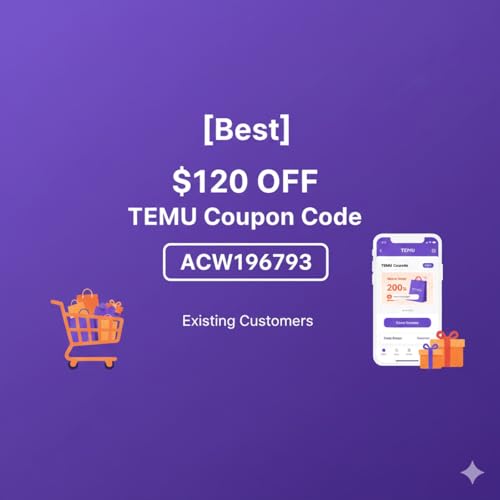 [BesT] | {{$120 off}}TEMU CoupoN Code {{ACW196793}} Existing Customers Titelbild