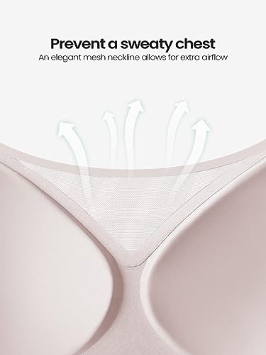 Wireless Bras for Women (34C-42DD), Extremely Comfortable Seamless Bra Mesh Bralettes Adjustable Straps Everyday Bra3