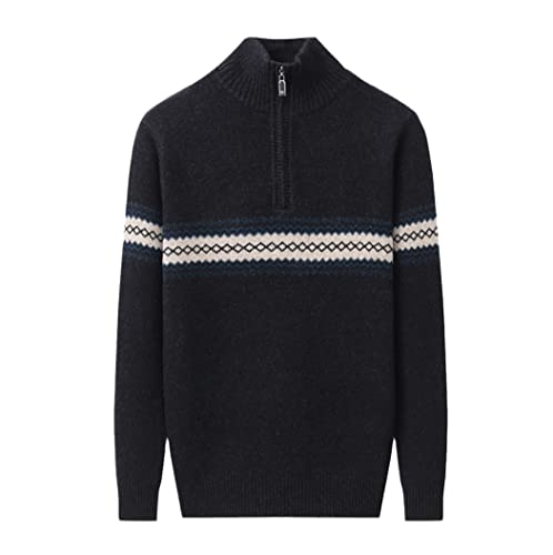 Pull homme cachemire col roulé fini le froid hiver