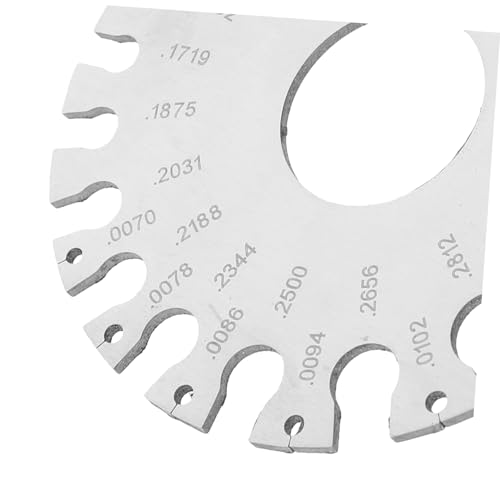 Medidor de espesor de metal GLEAVI 3 piezas portátil miniatura 6