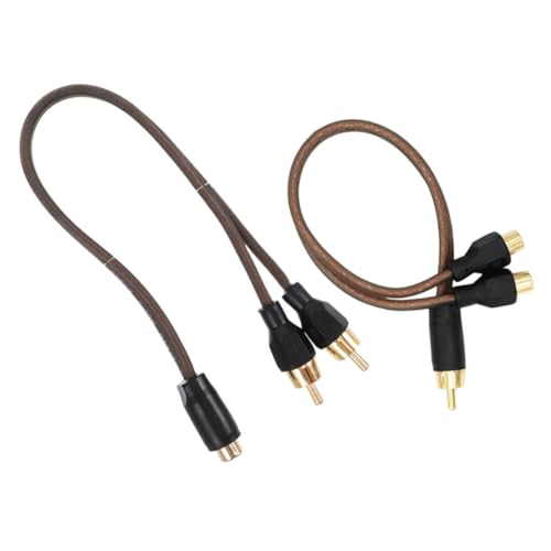 Cable de altavoz de cobre y adaptador estéreo macho hembra para audio coche