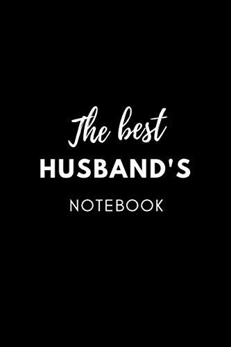 The Best Husband's Notebook: Motivational Notebook, Minimalistic Journal, Typographic Diary, Gift for Husband (110 Pages, Blank, 6 x 9) Paperback – 13 augustus 2019