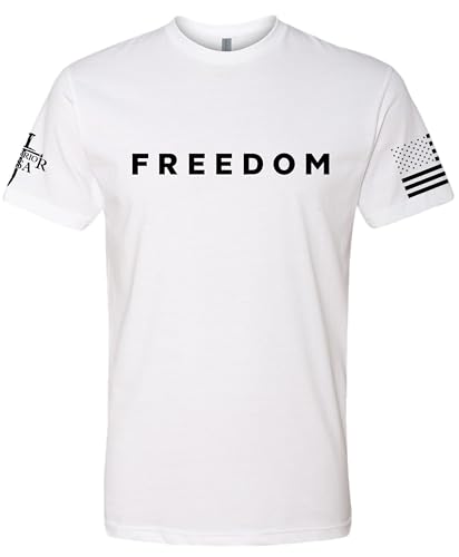 Warrior USA Charlie Kirk Freedom Memorial T-Shirt, Screen Printed in St. Louis Mo- Form Fitting Style Shirt2