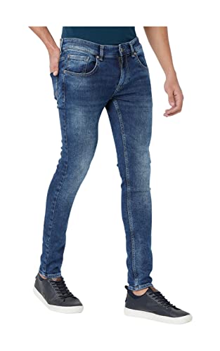 Image of Spykar Men's Skinny Fit Jeans