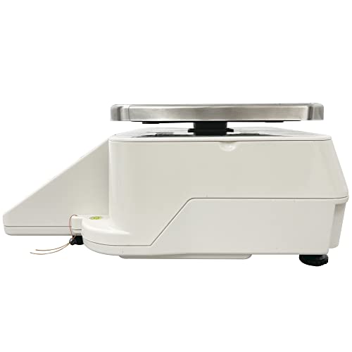 Báscula comercial digital con impresora térmica 66lb/30kg miniatura 6