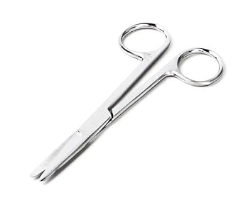 ADC Stainless Steel Operating Scissors, Floor Grade, Straight, 5.5" Length