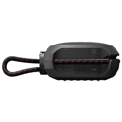 LG XG2T XBOOM Go Wireless Speaker with Powerful Sound and up to 10 HRS of Battery, Adjustable String, IP67 with Miltary Standard Durable 8 31 5SD8vouL