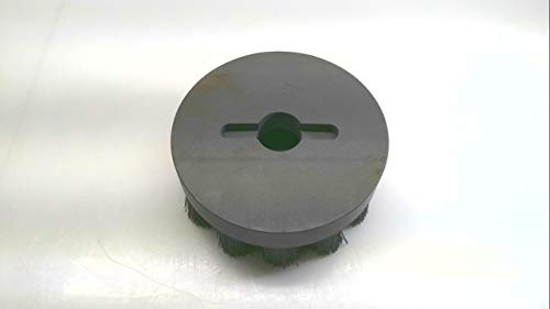 Image of Weiler 86115 6 inch Burr-Rx Shell-Mill Holder Disc Brush, .026 /120CG Crimped Fill, Made in the USA