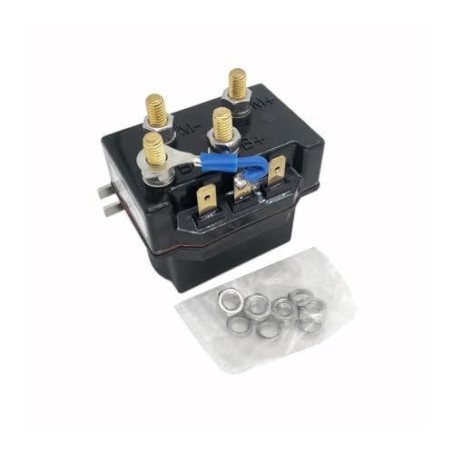Cabrestante de 12 V y 200 Apto for vehículos Todoterreno UTV Karts y Buggy