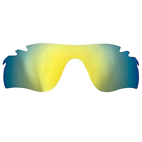 Remplacement oakley RadarLock Path vented Sunglass/1,5 mm polarisé/facile à installer (purple) (gold)