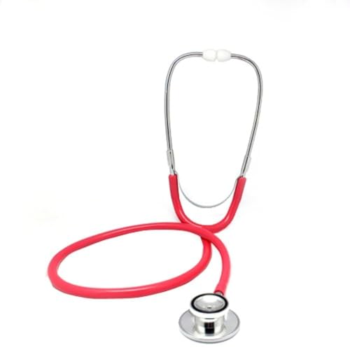 Accessotech Pro Dual Head EMT Stethoscope for Doctor Nurse Vet Medical Student Health Blood Pink