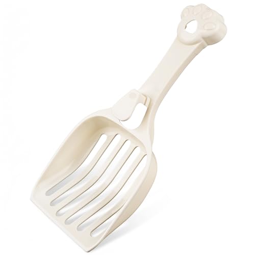 Depets Cat Litter Scoop, Litter Scoop with Wide Slats, Kitty Litter Scooper for Pine Pellets...