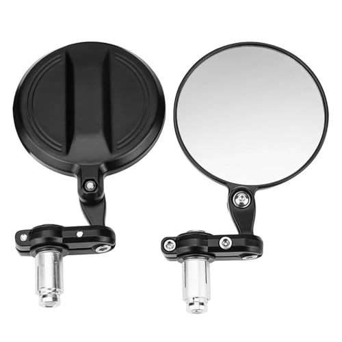 Rétroviseur Guidon Moto Universel Rotatif 360 Rétroviseurs de Guidon Accessoire Moto Homologué