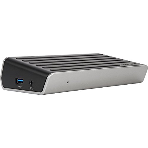 Targus Universal 4K Laptop Docking Station, Single 4K or Dual HD Video,