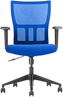 MiSeat M1 Ergonomic Office Desk Chair Home Desk Chair Mesh Chair Swivel Chair (Blue) with height adjustable arms