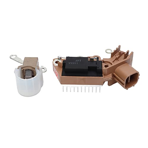 Cocoarm Zestaw Szczotek Regulatora Napięcia Alternatora, Zestaw Regulatora Napięcia Alternatora ze Stopu ABS i Aluminium, Stabilna Moc Wyjściowa, Dopasowanie OE, do Przebudowy dla 1.5L 2006 2012