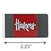NCAA Siskiyou Sports Mens Nebraska Cornhuskers Steel Money Clip One Size Team Color