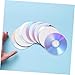Mipcase DIY Blank CD Discs for Music Data Storage Writable Media for Home Recording High Compatibility with Entertainment Systems Studios Disc with Protective Box