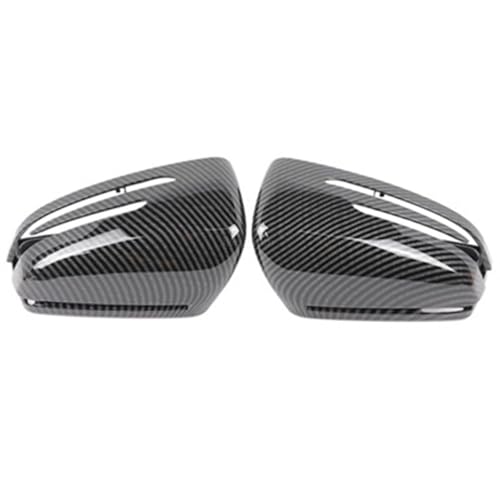 ドア バックミラー キャップ Compatible With For Cla-Class C117 X156 2014 2015 2016 2017 2018 バックミラーカバーサイドミラーハウジングドアミラーカバーキャップと互換性あり