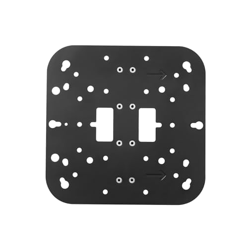 Image of Mounting Bracket for Wireless Access Point, for HP, Aruba AP-MNT-MP-E, Support Utility Box, Wall Mount, Lock Ring