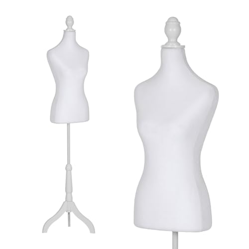 Mannequin Female Mannequin Torso Dress Form 50"-63" for Display