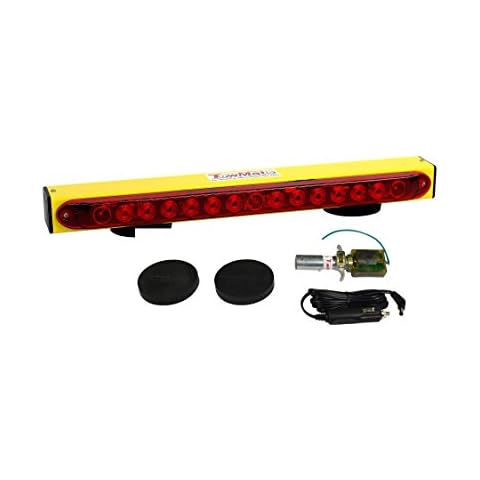 TowMate 22’’ Sun Light Wireless Tow Light Bar with 4 Pin Round Transmitter Cover