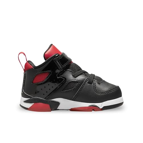 Jordan Flight Club '91 Baby/Toddler Shoes (DM1687-006, Black/University Red/White) Size 72