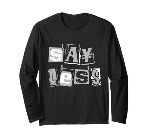 Grey Say Less ���m�N�� �J���[�O���t�B�b�N ����T�V���c