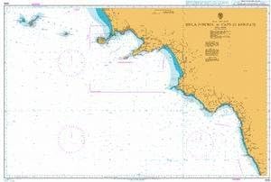 UKHO BA Chart 1908: Italy â€“ West Coast, Isola d'Ischia to Capo di Bonifati
