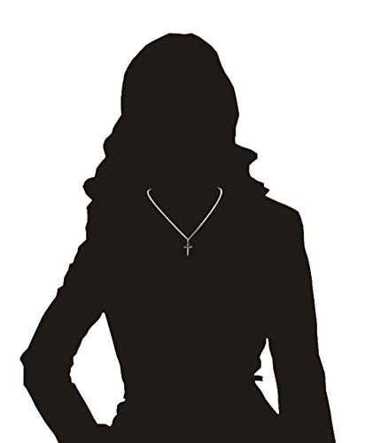 Heartland Women's Sterling Silver Crucifix with Cross on Cross Pendant + USA Made + Chain Choice4